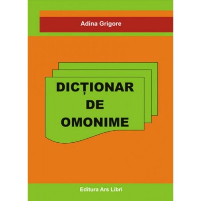 Dicționar de Omonime