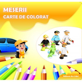 Carte de colorat - Meserii